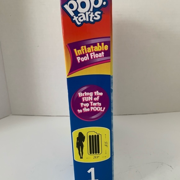 Pop Tarts Inflatable Pool Float Mixed Berry - Picture 4 of 4